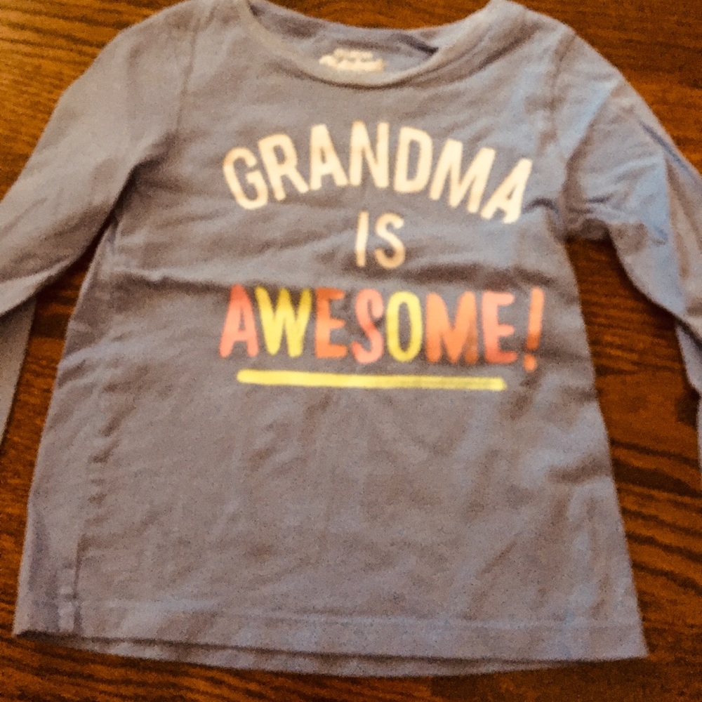 Girls long sleeve graphic tee